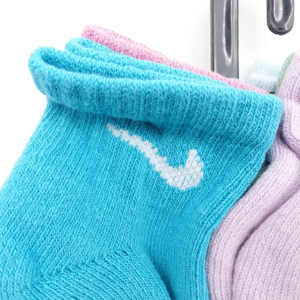 NEW Nike 6-Pack Cushioned Dri-FIT Ankle Socks Little Kid's Size 10C-3Y